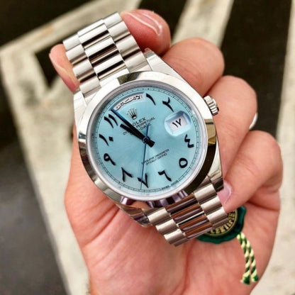 Rolex Day-Date Arabic Watch For Men