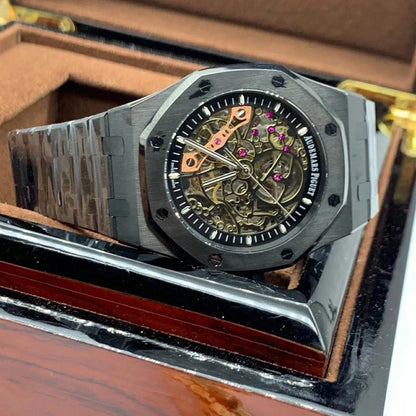 Audemars-piguet - royal oak double balance wheel - Black