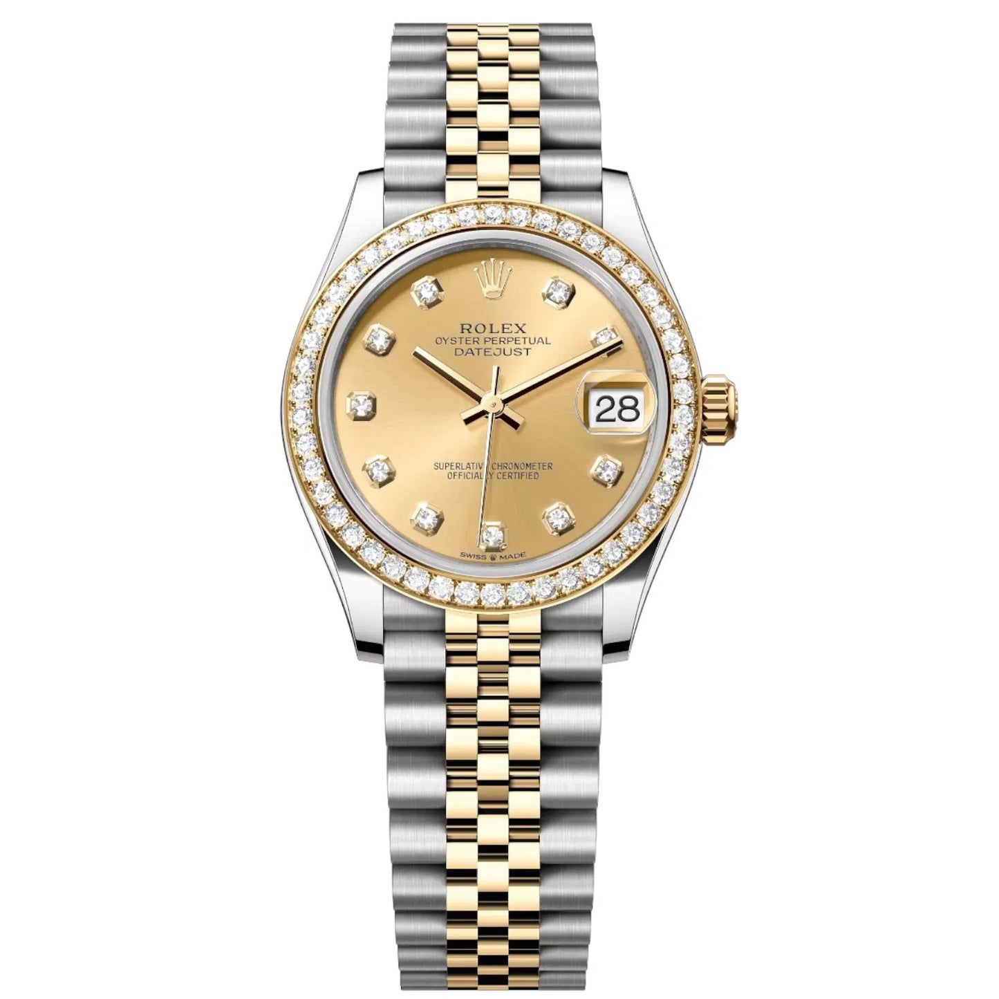 Rolex Datejust Mirror Original Women's Watch