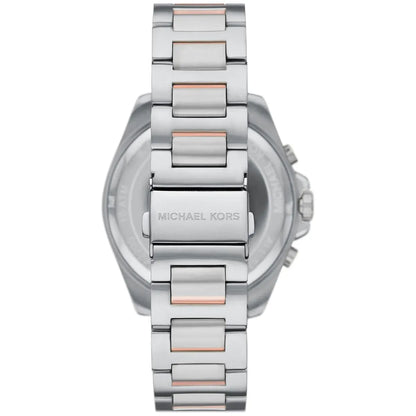 Michael Kors Brecken MK9065 Two-Tone Silver & Rose Gold Men's Watch