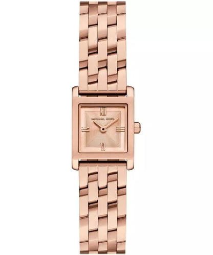 Michael Kors Georgie MK4932 Rose Gold-Tone Square Dial Ladies Watch