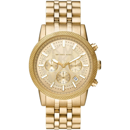 Michael Kors Hutton MK8953 Gold-Tone Chronograph Men's Watch