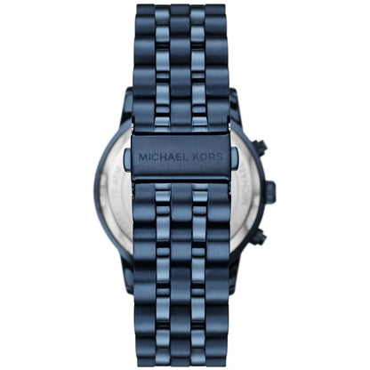 Michael Kors Hutton MK9088 Chronograph All-Navy Blue Stainless Steel Men's Watch