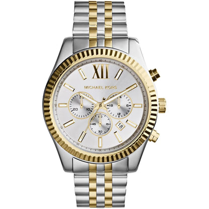 Michael Kors Lexington MK8344 Two-Tone Chronograph Watch