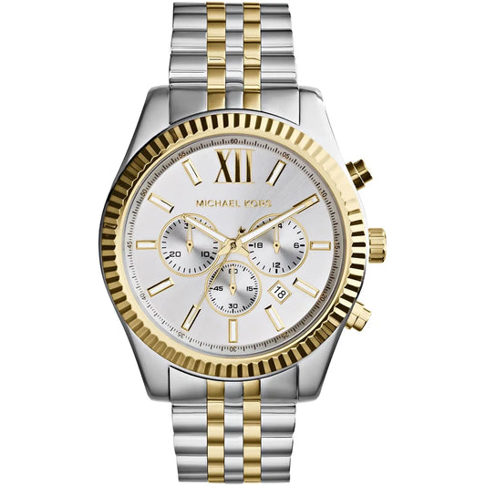Michael Kors Lexington MK8344 Two-Tone Chronograph Watch
