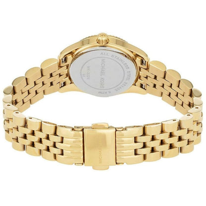 Michael Kors Lexington Mini MK3229 Gold Tone White Dial Women's Watch
