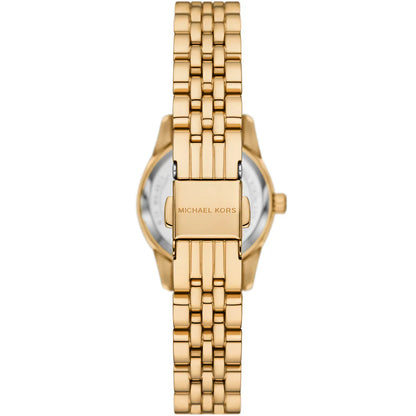 Michael Kors Lexington Mini MK4813 Gold Tone Turquoise Stone Dial Watch