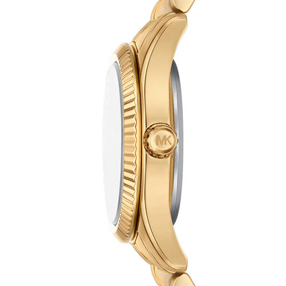 Michael Kors Lexington Mini MK4813 Gold Tone Turquoise Stone Dial Watch