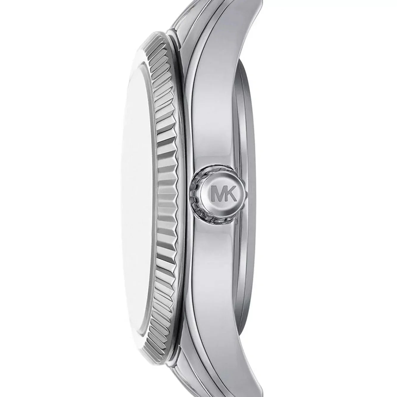 Michael Kors Lexington Mini MK4865 Two-Tone Navy Blue Pearl Dial Watch
