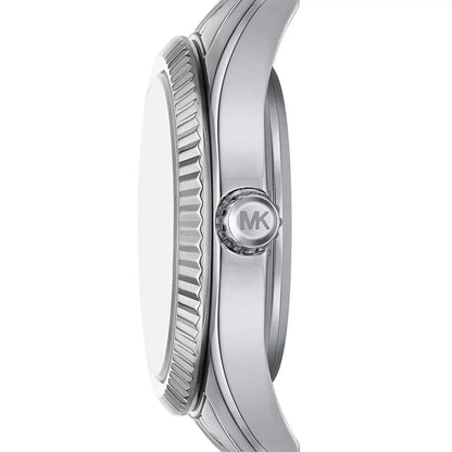 Michael Kors Lexington Mini MK4865 Two-Tone Navy Blue Pearl Dial Watch