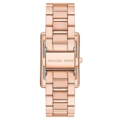Michael Kors Maren MK4905 Rose Gold-Tone Rectangular Ladies Watch