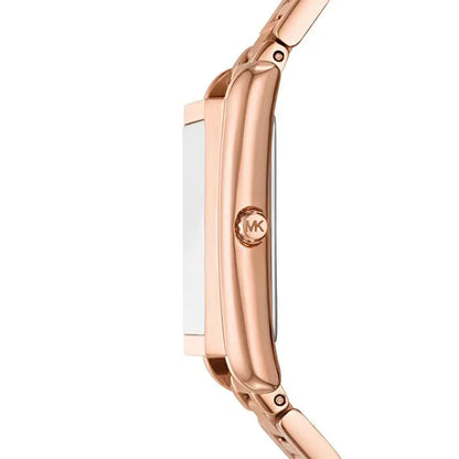 Michael Kors Maren MK4905 Rose Gold-Tone Rectangular Ladies Watch