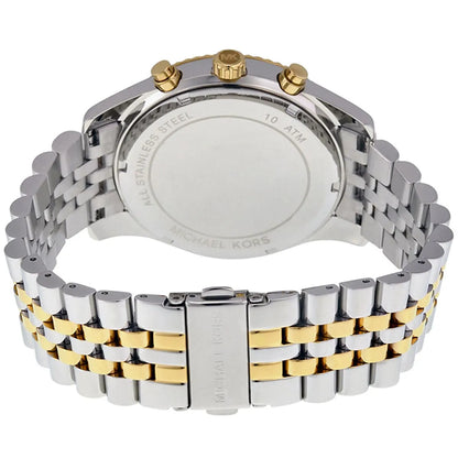 Michael Kors Lexington MK8344 Two-Tone Chronograph Watch