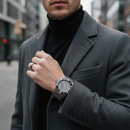Michael Kors Everest MK9093 Gunmetal Mesh Watch