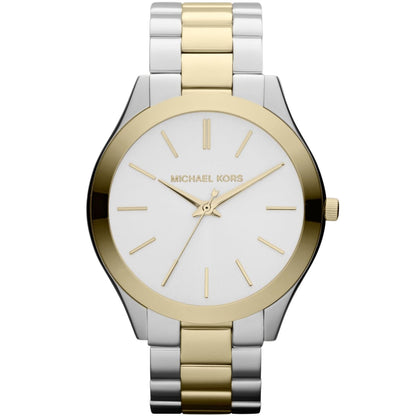 Michael Kors Slim Runway MK3198 Two-Tone Watch