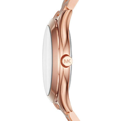 Michael Kors Slim Runway MK3513 Rose Gold-Tone Stainless Steel Women's Watch