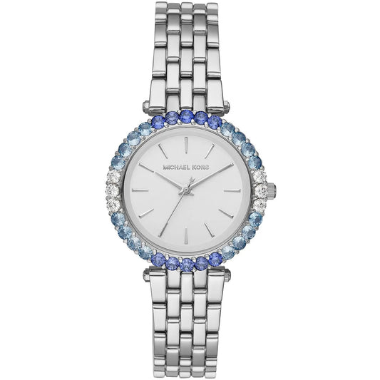 Michael Kors Darci MK4516 Silver Case White Dial Silver Metal Women's Watch