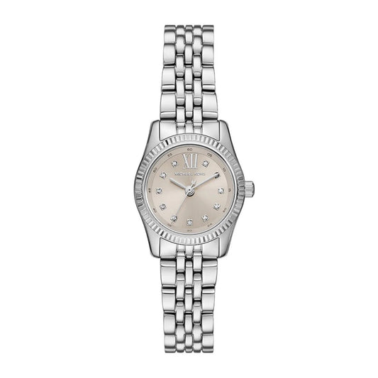 Michael Kors Lennox MK4843 Crystal Dial Silver Stainless Steel Women's Watch