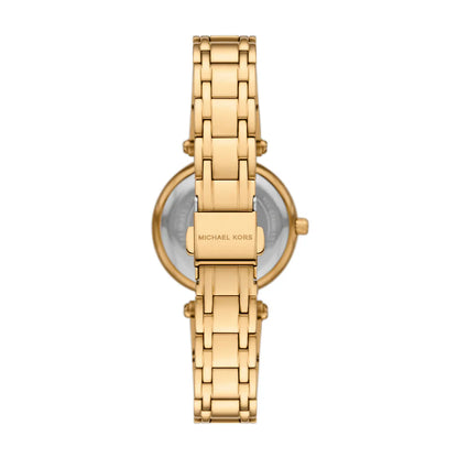 Michael Kors Lennox MK4892 Gold-Tone Green Mother of Pearl Women's Watch