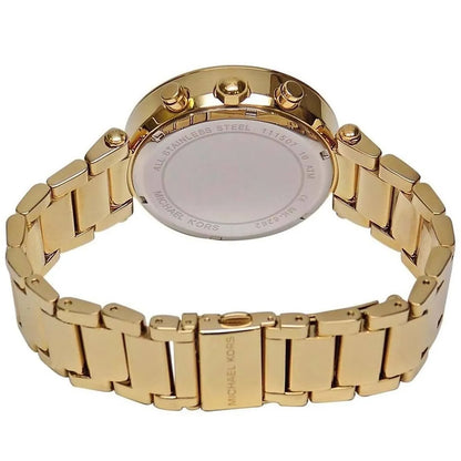 Michael Kors Parker MK6262 Gold-Tone Navy Blue Dial Women's Watch