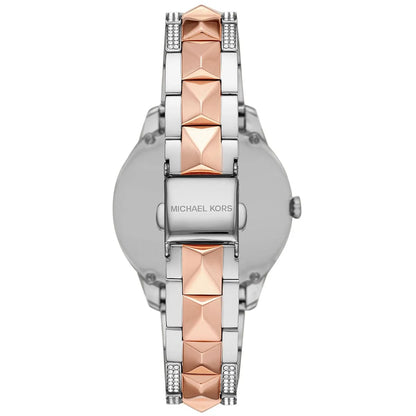 Michael Kors Runway Mercer MK6716 Two-Tone Full Pavé Crystal Women's Watch