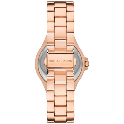 Michael Kors Lennox MK7405 Rose Gold MK Logo Chain Watch
