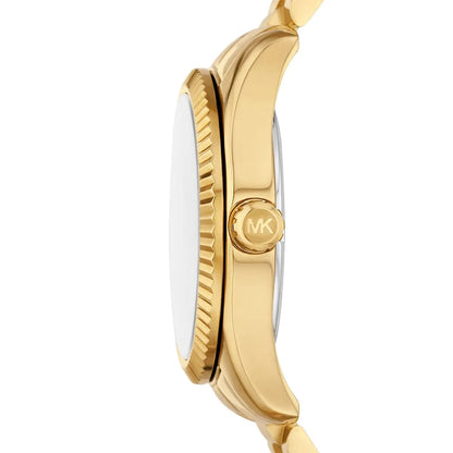 Michael Kors Lexington MK7449 Green Dial Gold-Tone Stainless Steel Women's Watch