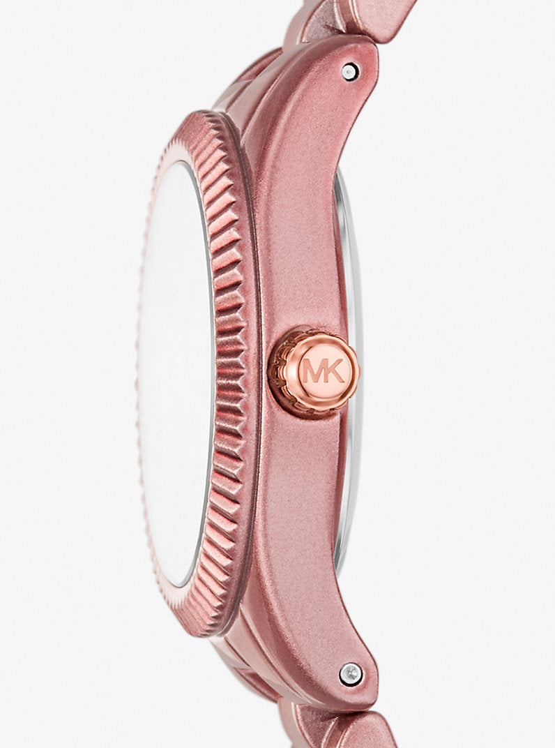 Michael Kors Petite Lexington MK7518LE Limited Edition Dusty Rose Stainless Steel Women's Watch