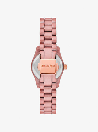 Michael Kors Petite Lexington MK7518LE Limited Edition Dusty Rose Stainless Steel Women's Watch