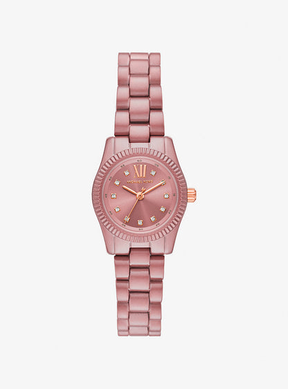 Michael Kors Petite Lexington MK7518LE Limited Edition Dusty Rose Stainless Steel Women's Watch