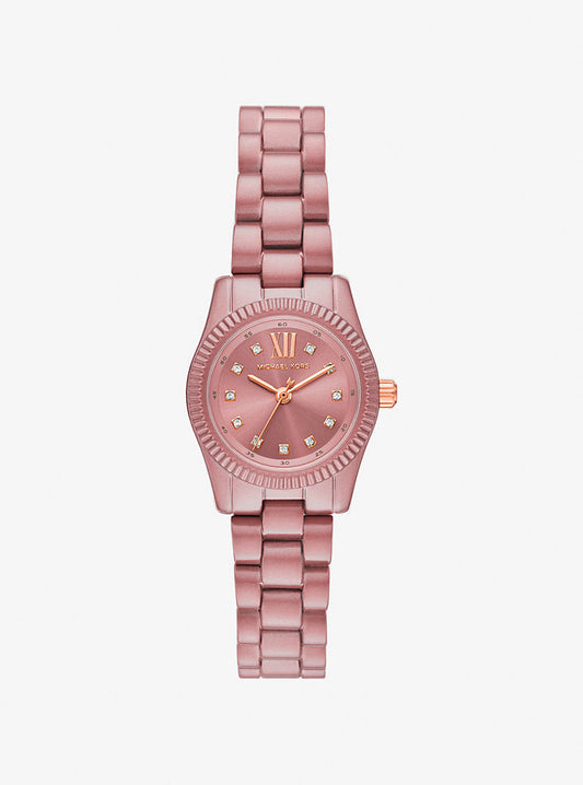 Michael Kors Petite Lexington MK7518LE Limited Edition Dusty Rose Stainless Steel Women's Watch