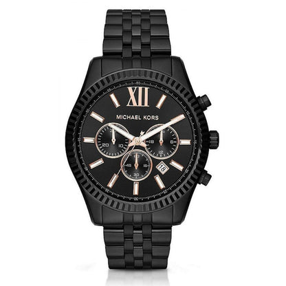 Michael Kors Lexington MK8467 Black Stainless Steel Men's Watch