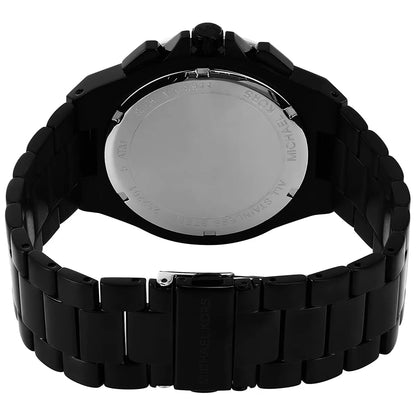 Michael Kors MK8941 Men’s Black Dial Black Gold Stainless Steel Lennox Chronograph Watch