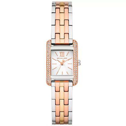 Michael Kors Emery MKo1146 White Dial Tri-Tone Stainless Steel Women's Watch