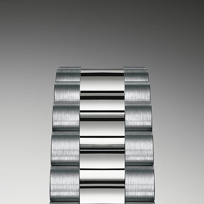 Rolex Day-Date Watch For Men - Silver Dial