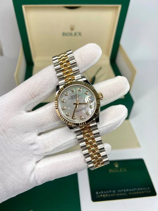 Rolex Datejust Mirror Original Women's Watch