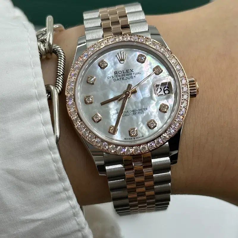 Rolex Datejust Mirror Original Women's Watch