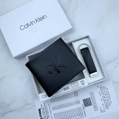 Calvin Klein Wallet & Keychain Set For Men #7