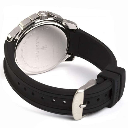 Maserati Sfida R8851123001 Carbon Fiber Dial Rubber Men's Watch