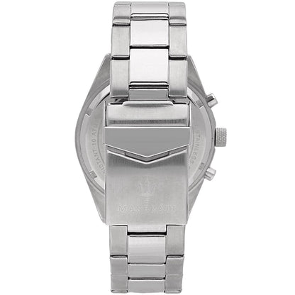 Maserati Competizione R8853100018 Silver Dial Metal Men's Watch