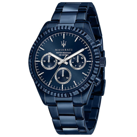 Maserati Competizione Blue Edition R8853100025 All Blue Metal Men's Watch