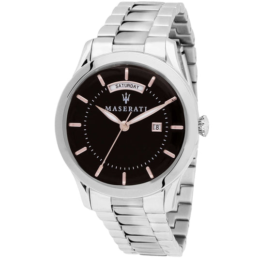Maserati Tradizione R8853125002 Silver-Tone Black Dial Men's Watch