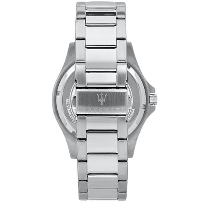 Maserati Sfida R8853140001 Silver-Tone Blue/Black Dial Men's Watch