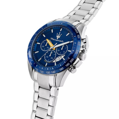 Maserati Traguardo R8871612039 Silver-Tone Blue Dial Men's Watch
