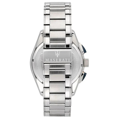 Maserati Traguardo R8873612014 Silver-Tone Blue Dial Men's Watch