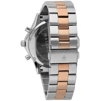 Maserati Circuito R8873627004 Two-Tone Rose Gold Black Dial Men's Watch