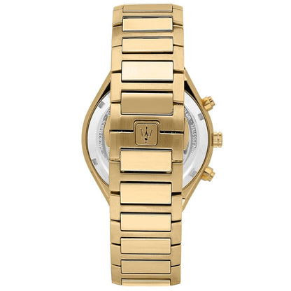 Maserati Stile Chronograph R8873642001 Full Gold Black Dial Men's Watch