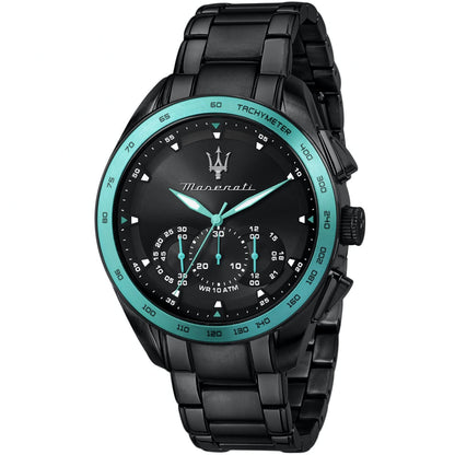 Maserati Traguardo Aqua Edition R8873644002 Black Tiffany Men's Watch