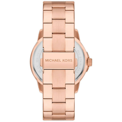 Michael Kors Brynn MK7318 Rose Gold Watch with Oversized MK Logo Dial