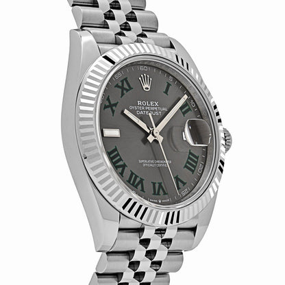 Rolex Datejust Watch For Men - Grey Dial